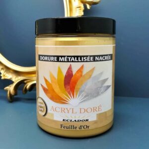 Dorure métallisée nacrée - Feuille d'Or